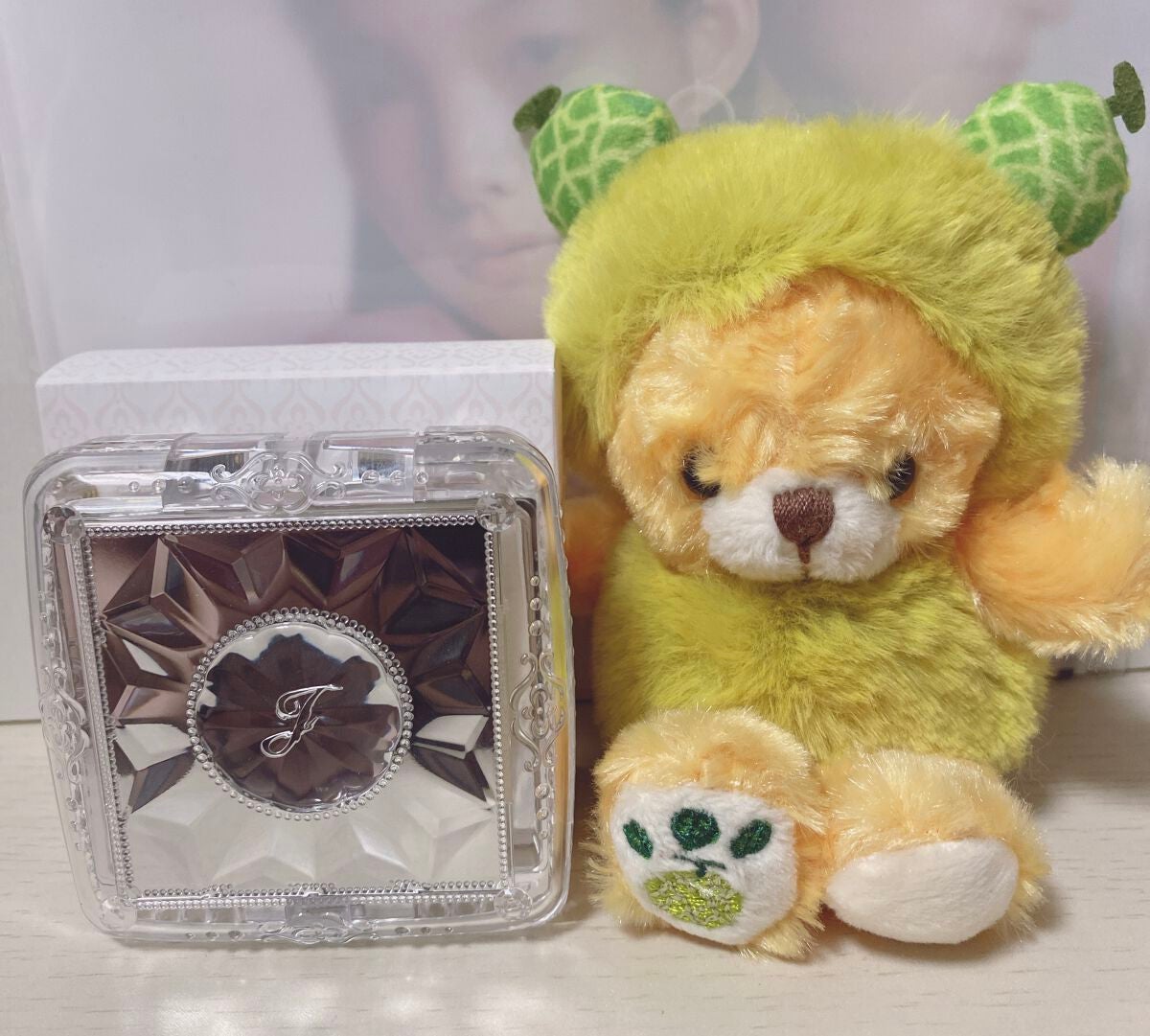 グロウシフォン セラムフィルター/JILL STUART/パウダーファンデーションを使ったクチコミ(1枚目)