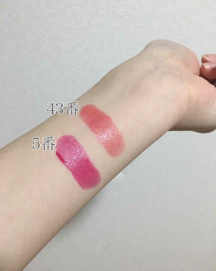 ルージュ ヴォリュプテ シャイン/YVES SAINT LAURENT BEAUTE/口紅を使ったクチコミ(3枚目)