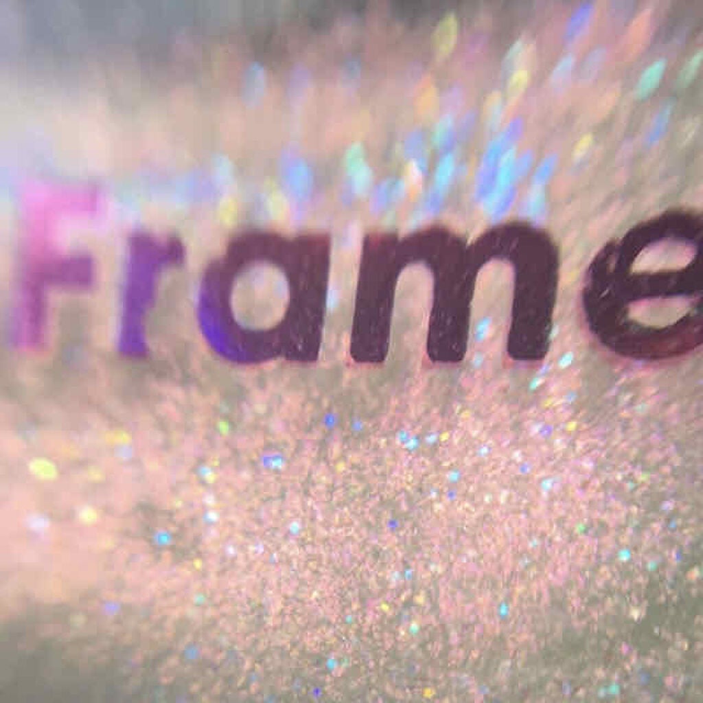 LIP38℃ +UnFrame<ホログラフィック>/UZU BY FLOWFUSHI/リップグロスを使ったクチコミ(2枚目)