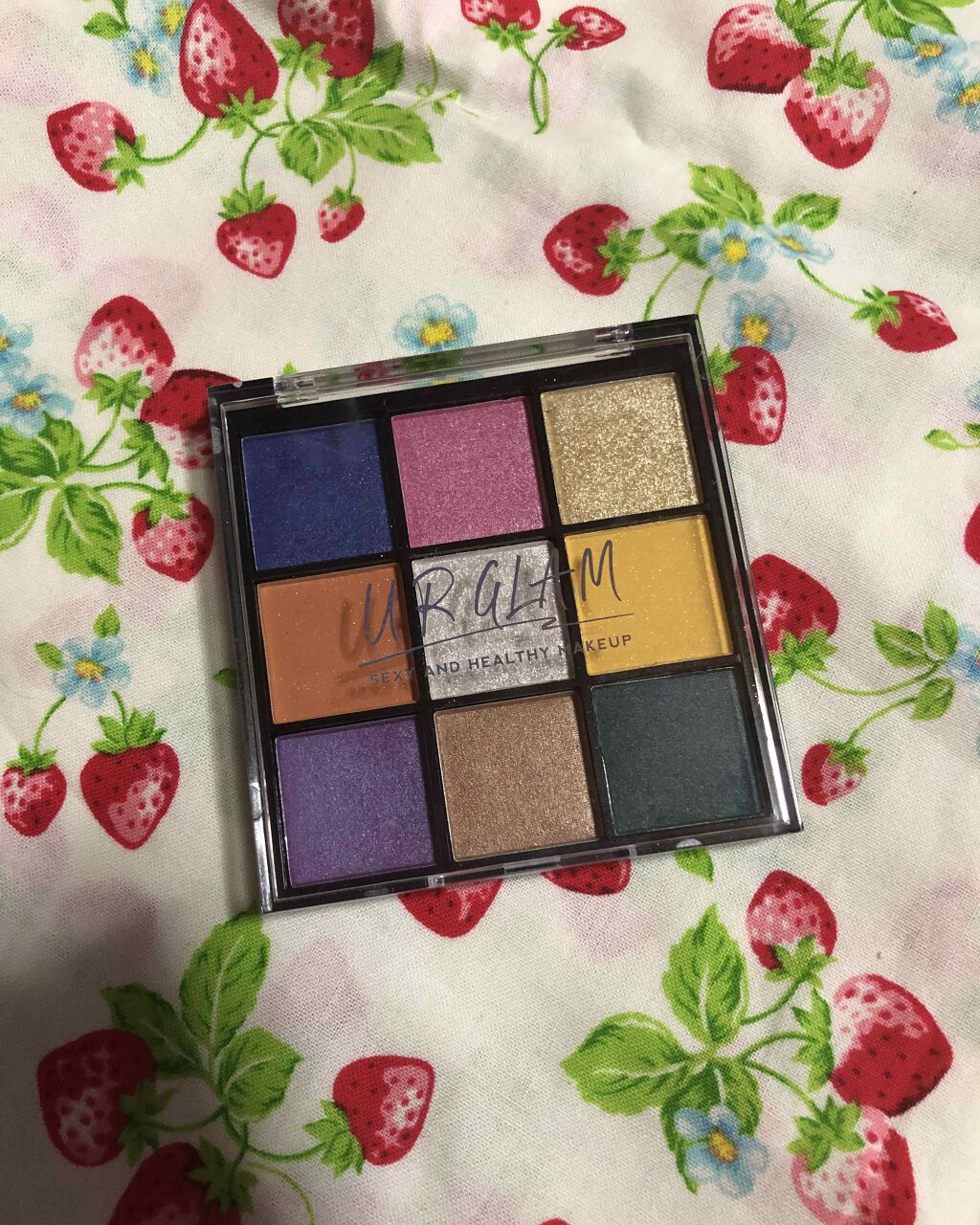 UR GLAM BLOOMING EYE COLOR PALETTE/U R GLAM/アイシャドウパレットを使ったクチコミ(1枚目)