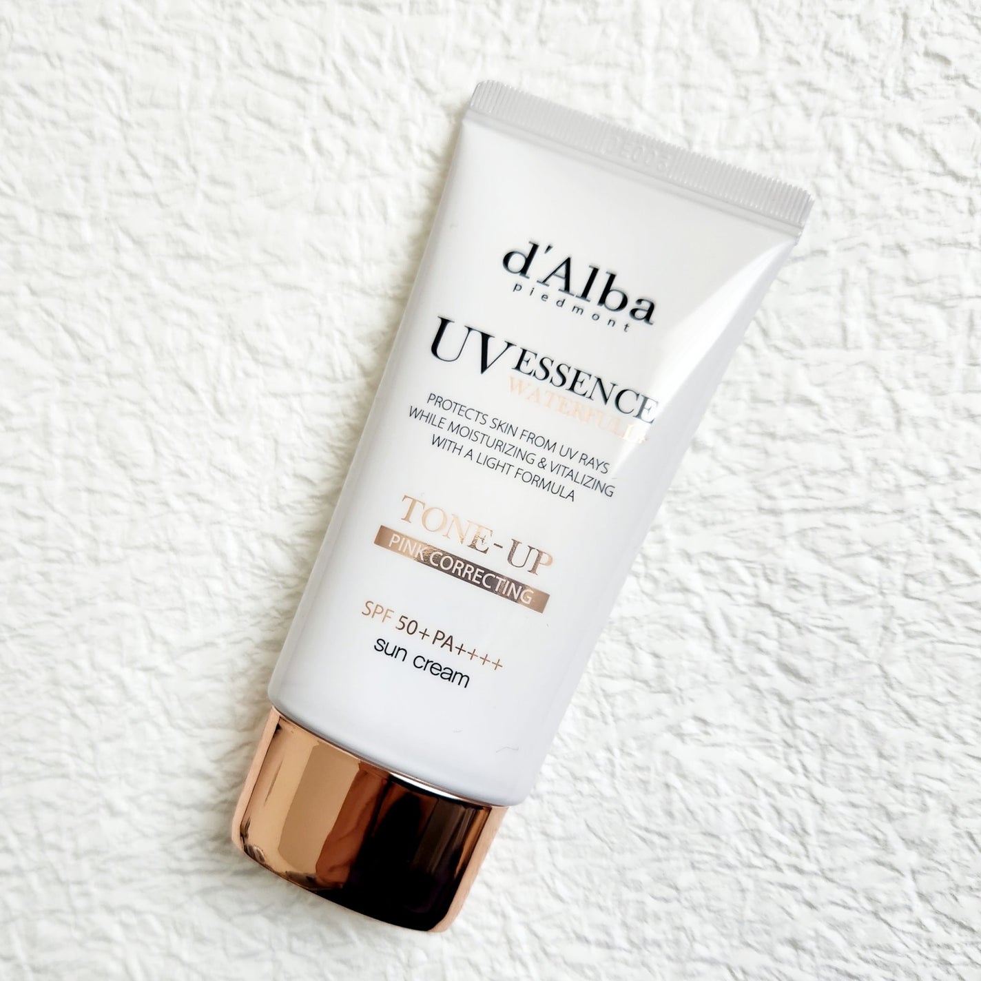 ウォータフルトーンアップサンクリーム/ダルバ/日焼け止めクリームを使ったクチコミ(1枚目)