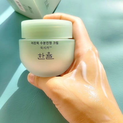 ピュアアルテミシア カーミングウォータークリーム/HANYUL(ハンユル)/フェイスクリームを使ったクチコミ(5枚目)