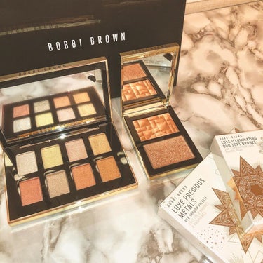 リュクス プレシャス メタルズ アイシャドウ パレット/BOBBI BROWN/パウダーアイシャドウを使ったクチコミ（1枚目）