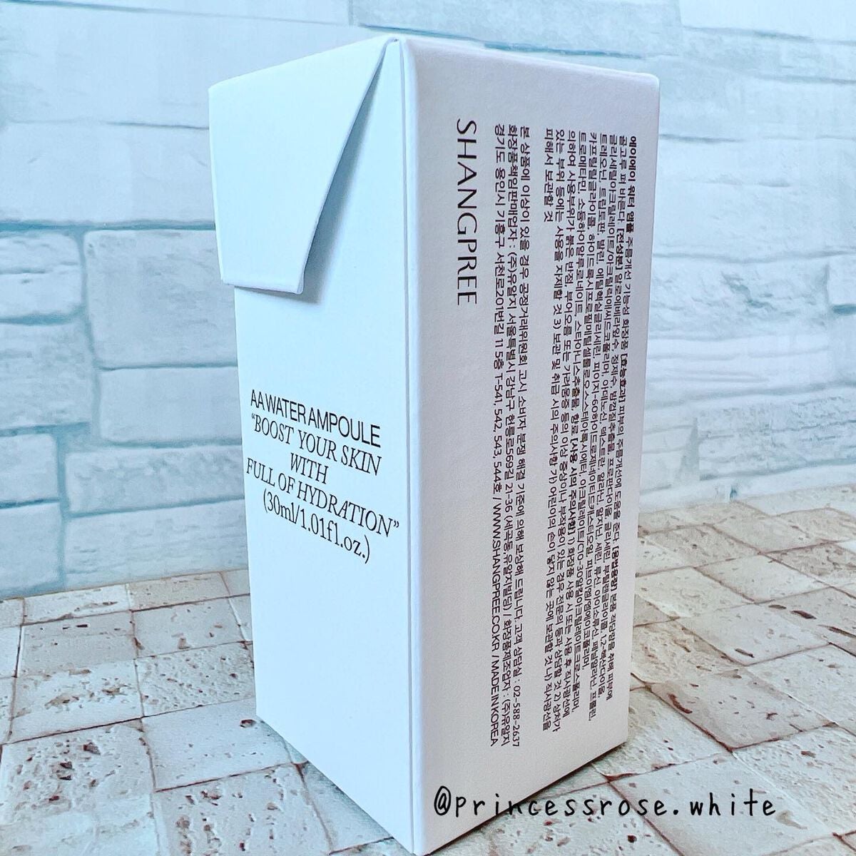 AAウォーターアンプル/Shangpree/美容液を使ったクチコミ(2枚目)