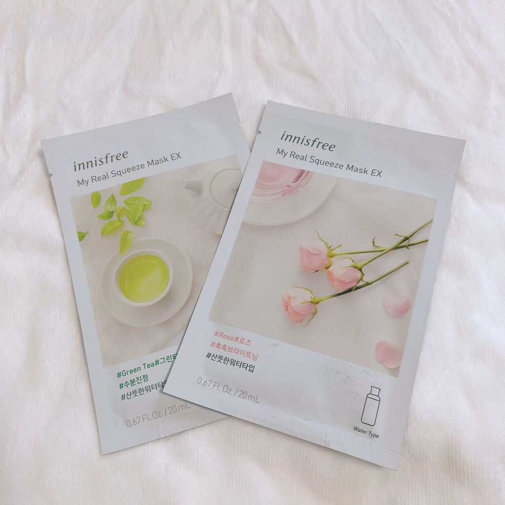 マイリアル スクイーズ マスクシート/innisfree/シートマスク・パックを使ったクチコミ(1枚目)