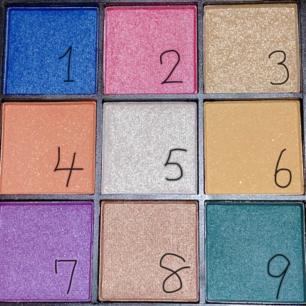 UR GLAM BLOOMING EYE COLOR PALETTE/U R GLAM/アイシャドウパレットを使ったクチコミ(2枚目)
