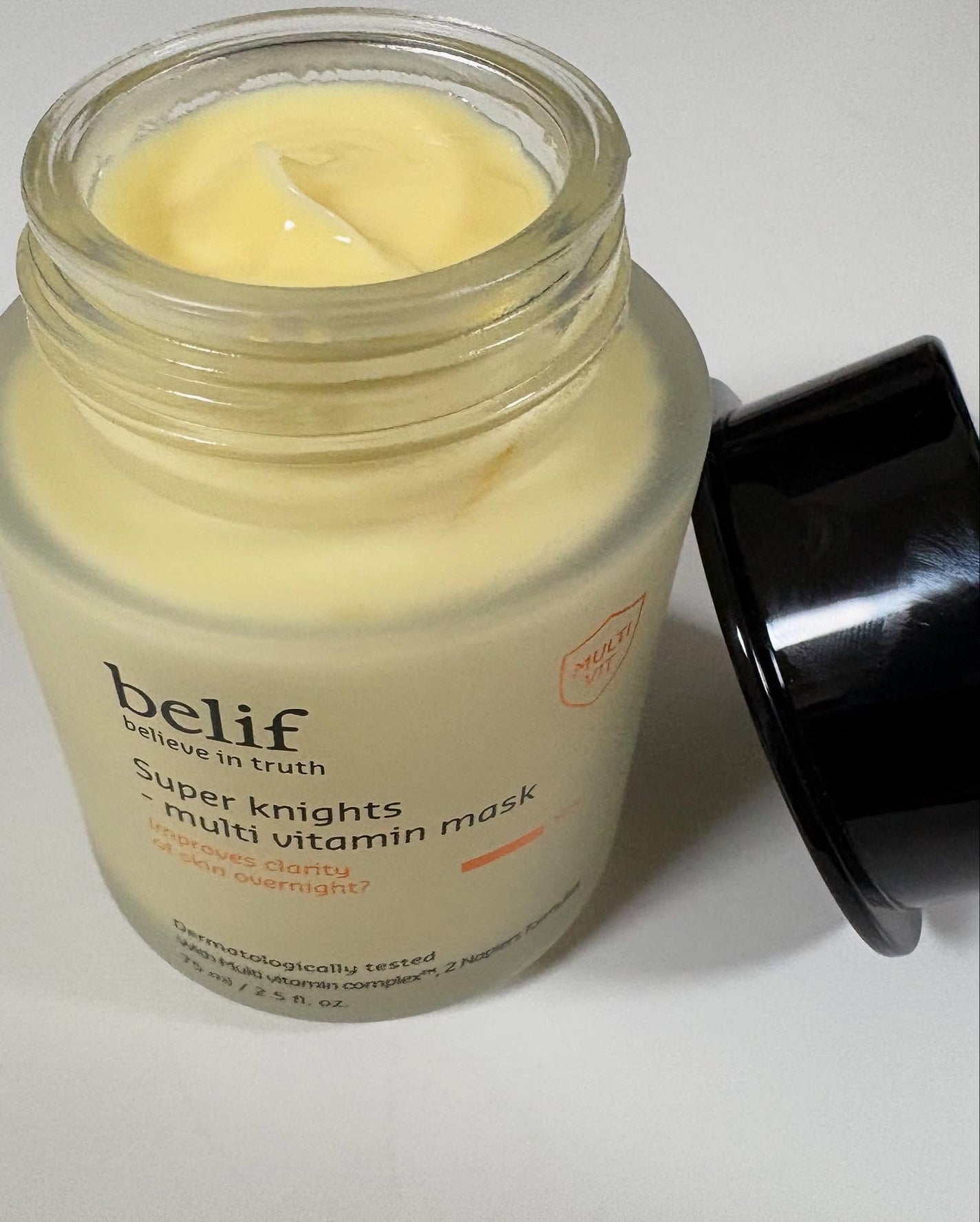 スーパーナイツ ビタミンマスク/belif/フェイスクリームを使ったクチコミ(2枚目)