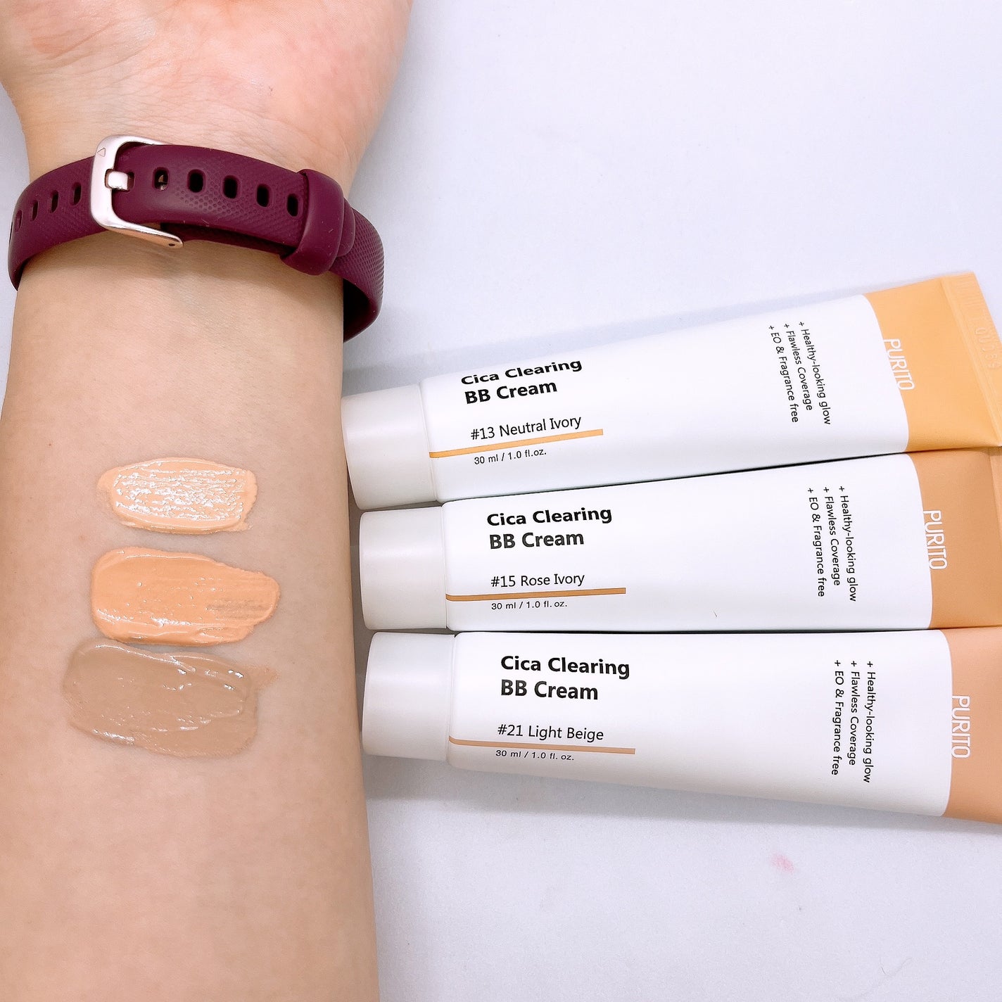 Cica Clearing BB Cream/PURITO/化粧下地を使ったクチコミ(4枚目)