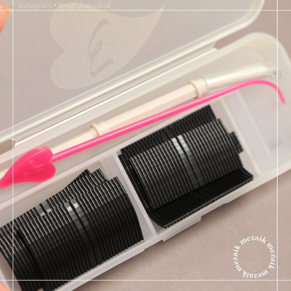 メザイク クリップ カッター ファイバー専用カッター/メザイク/二重まぶた用アイテムを使ったクチコミ(6枚目)