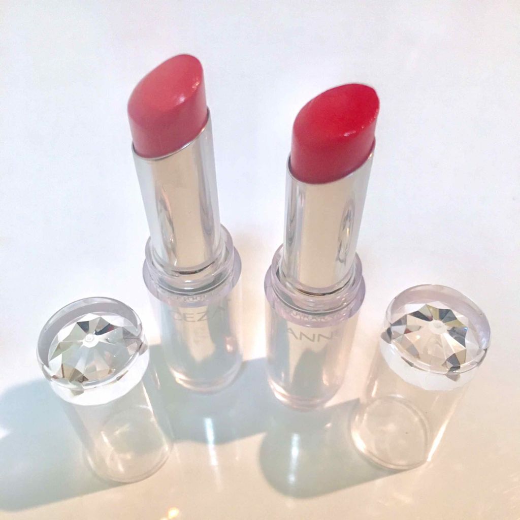 ラスティンググロスリップ/CEZANNE/口紅を使ったクチコミ(2枚目)