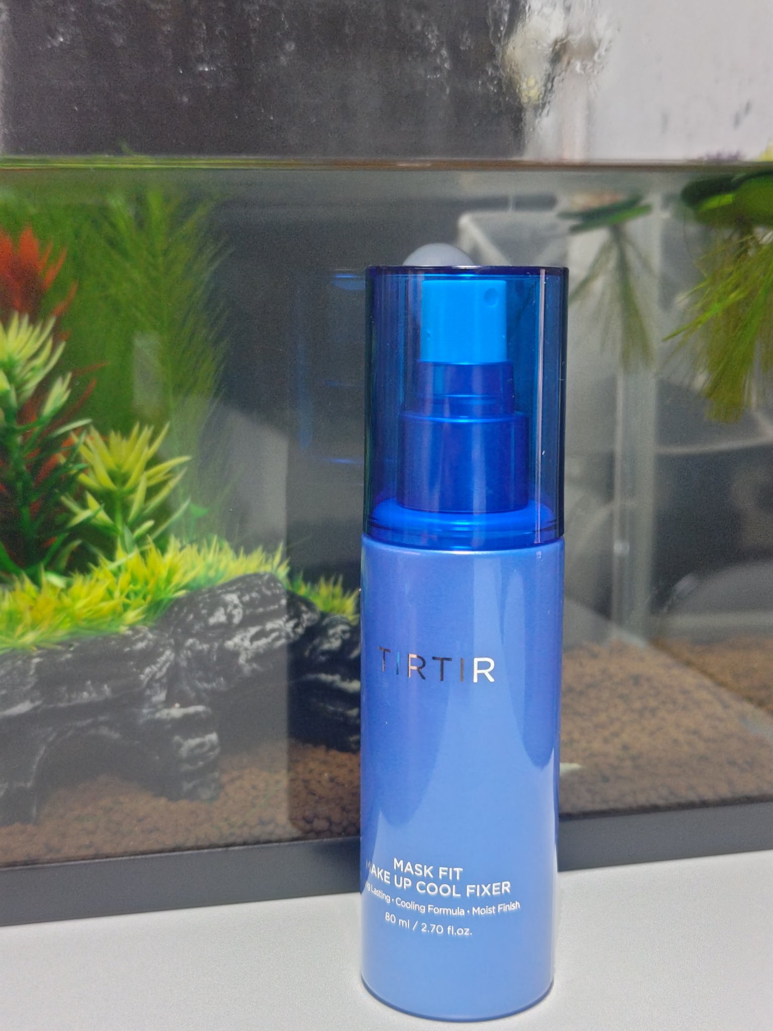 マスクフィットメイクアップ クールフィクサー/TIRTIR(ティルティル)/フィックスミストを使ったクチコミ（2枚目）