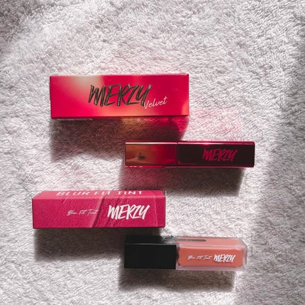 ブラー フィット ティント/MERZY/リップティントを使ったクチコミ(8枚目)