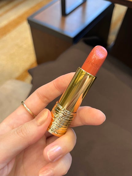 ラプソリュ ルージュ クリーム/LANCOME/口紅を使ったクチコミ(1枚目)