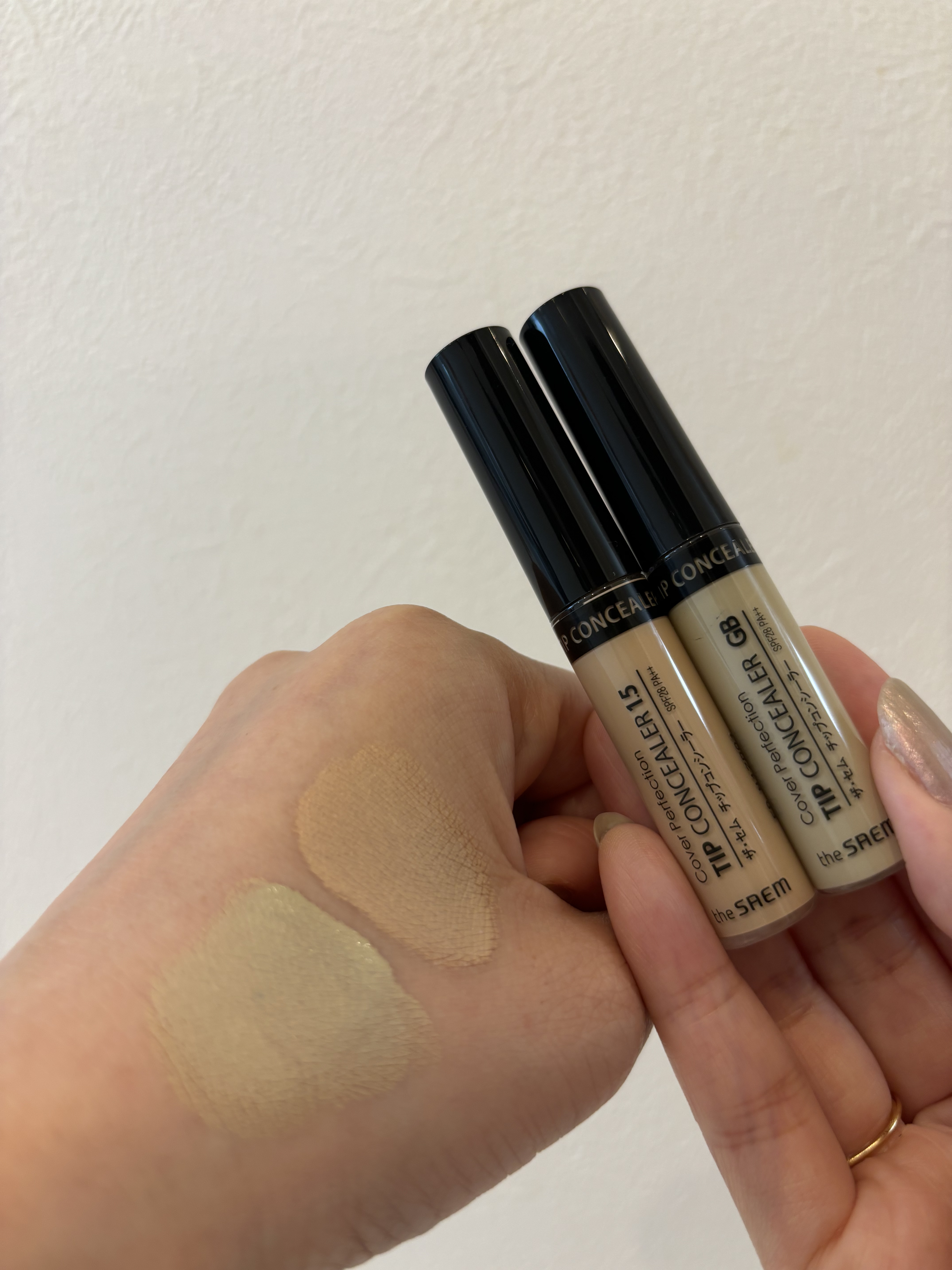 カバーパーフェクション チップコンシーラー/the SAEM/リキッドコンシーラーを使ったクチコミ（3枚目）