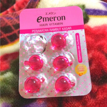 emeron hair vitamin
バリ土産。エリプスのようなもの。ライオンから出てる。悪くはない。匂いはちょっときつい？