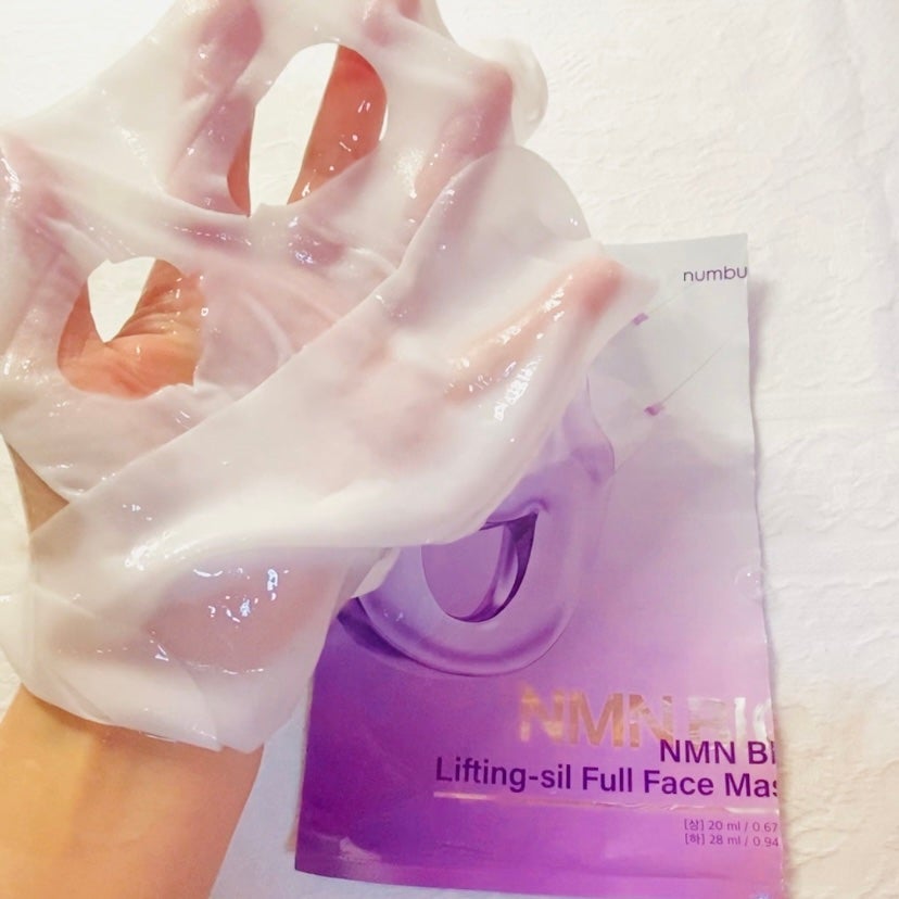 9番 NMNバイオリフトラッピングマスク/numbuzin/シートマスク・パックを使ったクチコミ(2枚目)