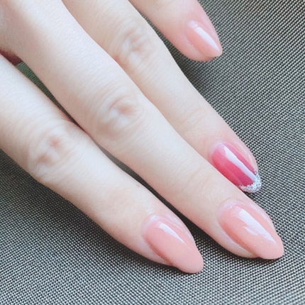 グロッシーコート/スキューズミー/オールインワンネイルを使ったクチコミ(4枚目)