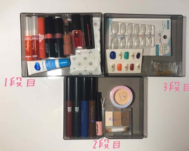 このアカは使ってません 7つの葉っぱ🌿 on LIPS 「〈コスメ収納〉どーも中島家の7つの葉っぱ🌿です！受験終わったあ..」（3枚目）