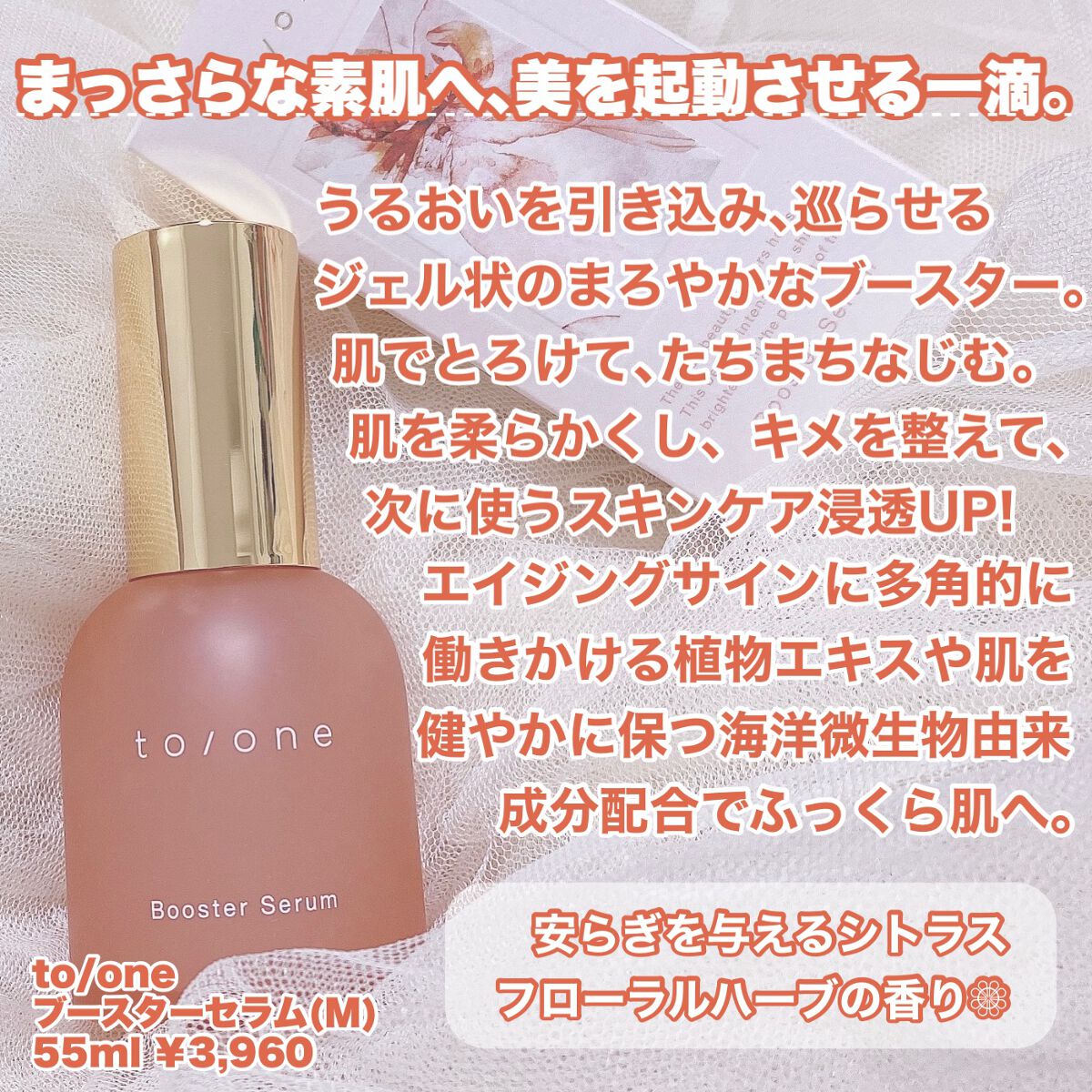  ブースター セラム (M)/to/one/ブースター・導入液を使ったクチコミ（2枚目）
