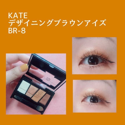 デザイニングブラウンアイズ/KATE/アイシャドウパレットを使ったクチコミ(1枚目)