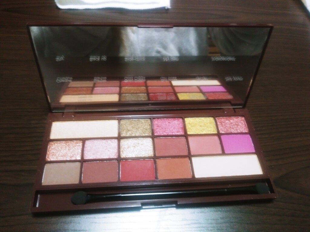 アイラブチョコレート/MAKEUP REVOLUTION/アイシャドウパレットを使ったクチコミ（2枚目）