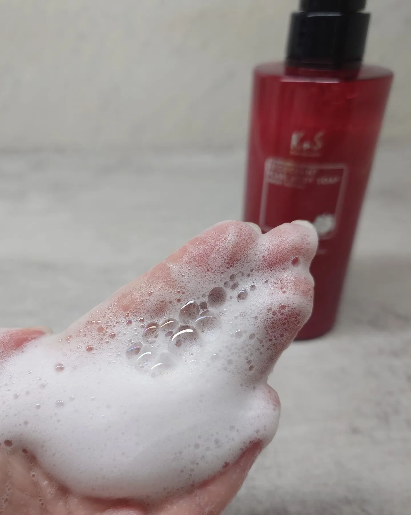 柿のさち KnS パールボディソープ/マックス/ボディソープを使ったクチコミ（3枚目）