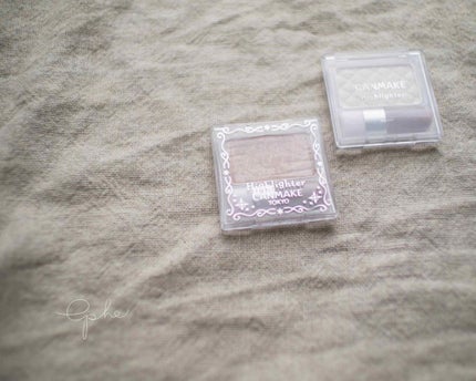 ハイライター/キャンメイク/パウダーハイライトを使ったクチコミ(1枚目)