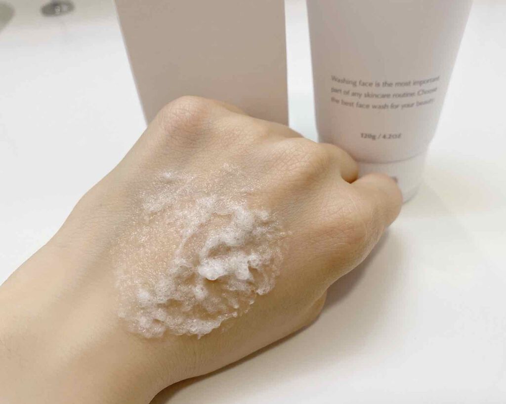 マンナンジェリーハイドロウォッシュ/PLUEST/洗顔料を使ったクチコミ(4枚目)