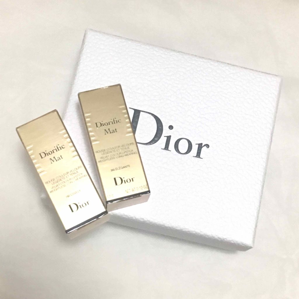ディオリフィック ベルベット タッチ リップスティック 780 ラブリー（生産終了）/Dior/口紅を使ったクチコミ（1枚目）