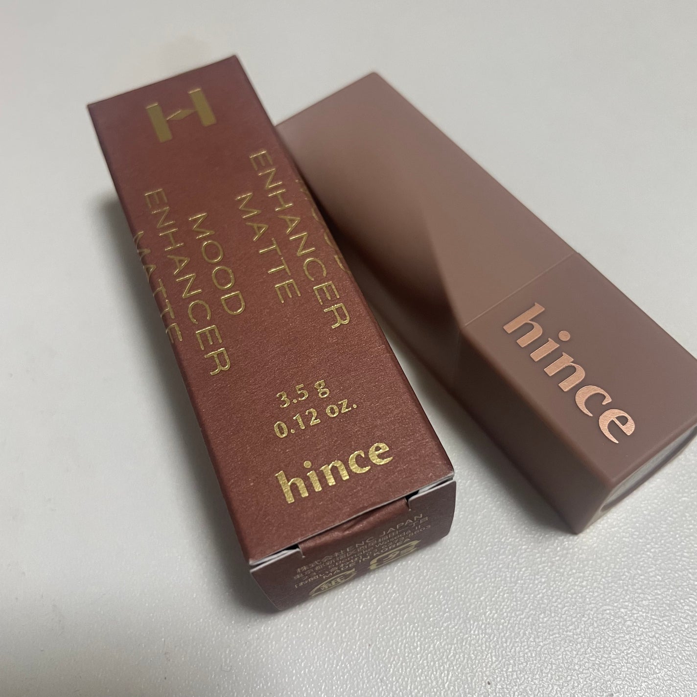 ムードインハンサーマット /hince/口紅を使ったクチコミ(2枚目)