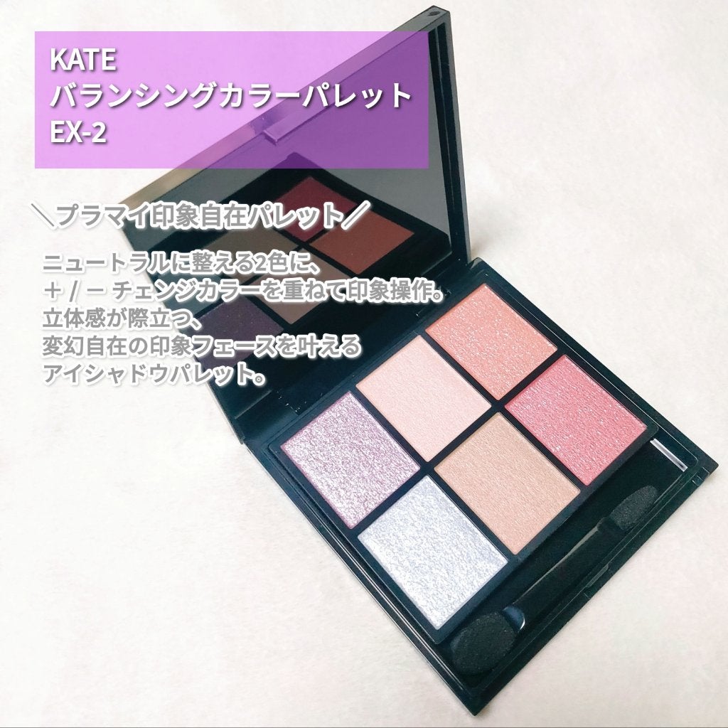 バランシングカラーパレット/KATE/アイシャドウパレットを使ったクチコミ(2枚目)