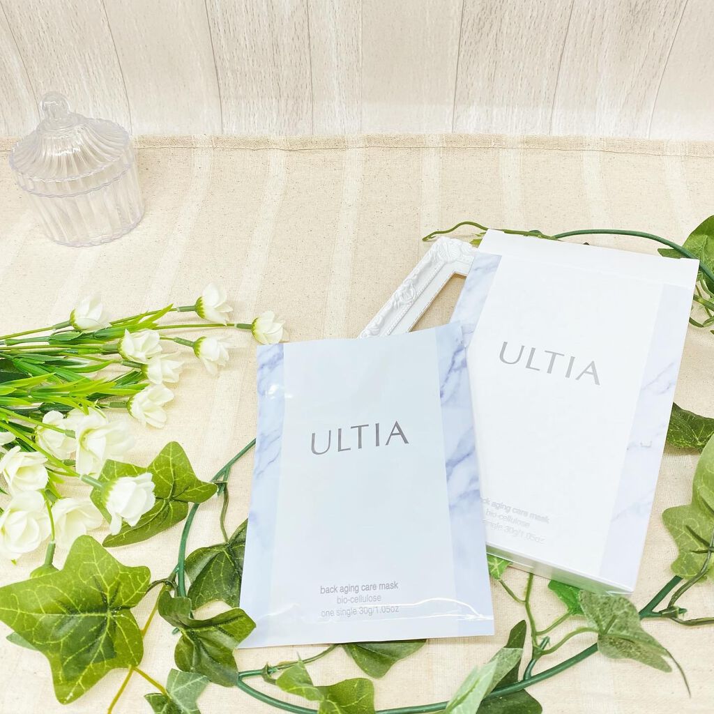 新品　ウルティア バックエイジング ケア マスク 試してみた】ULTIA back aging care maskの効果・肌質別の口コミ