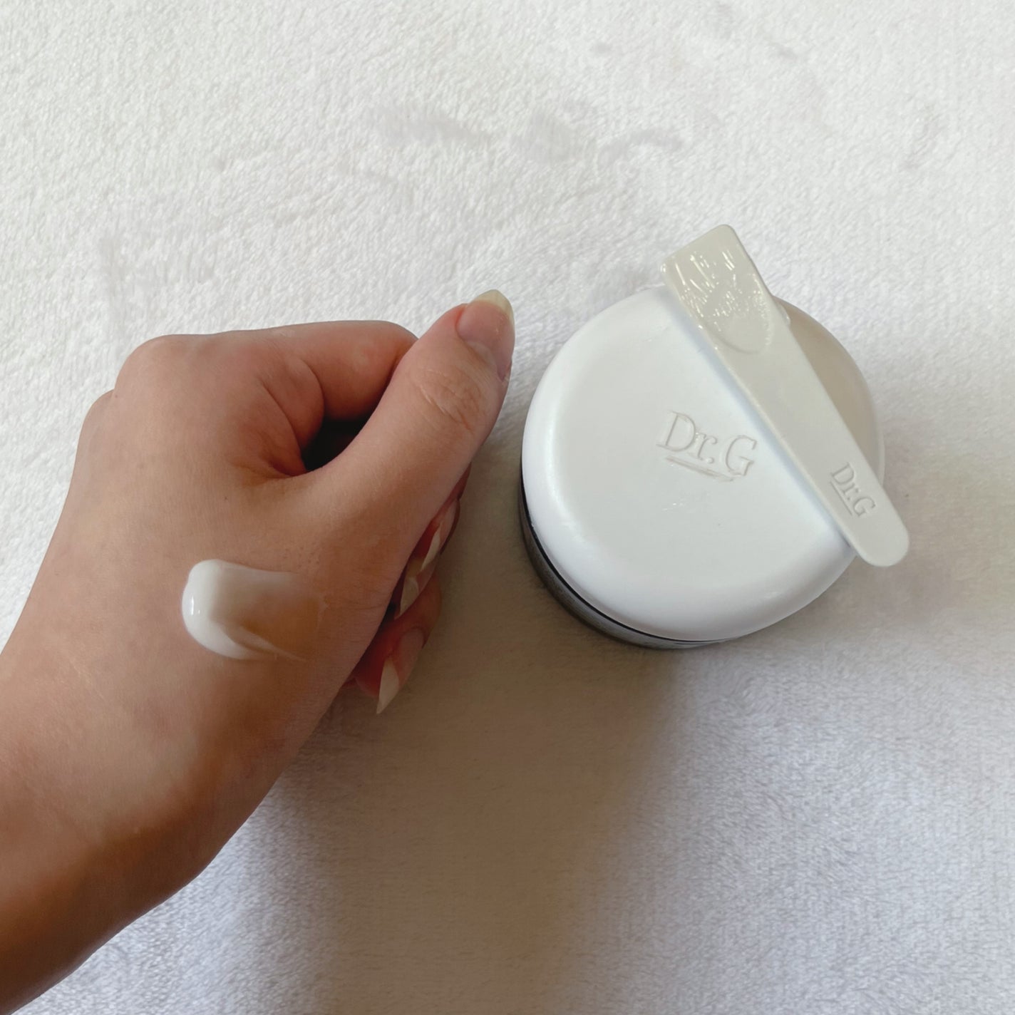 レッドブレミッシュ クリアモイスチャークリーム/Dr.G/フェイスクリームを使ったクチコミ(2枚目)