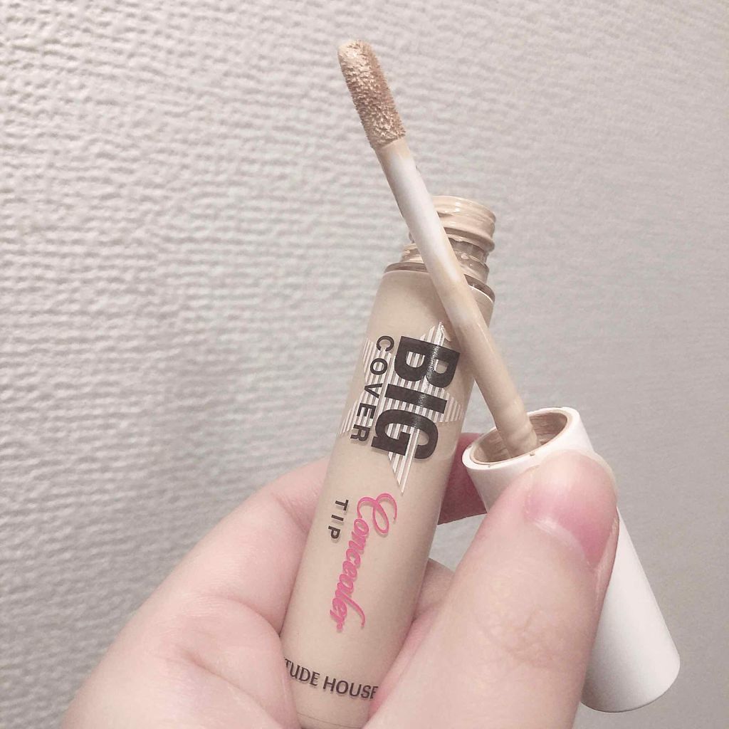 ビッグカバーチップコンシーラー/ETUDE/リキッドコンシーラーを使ったクチコミ（2枚目）