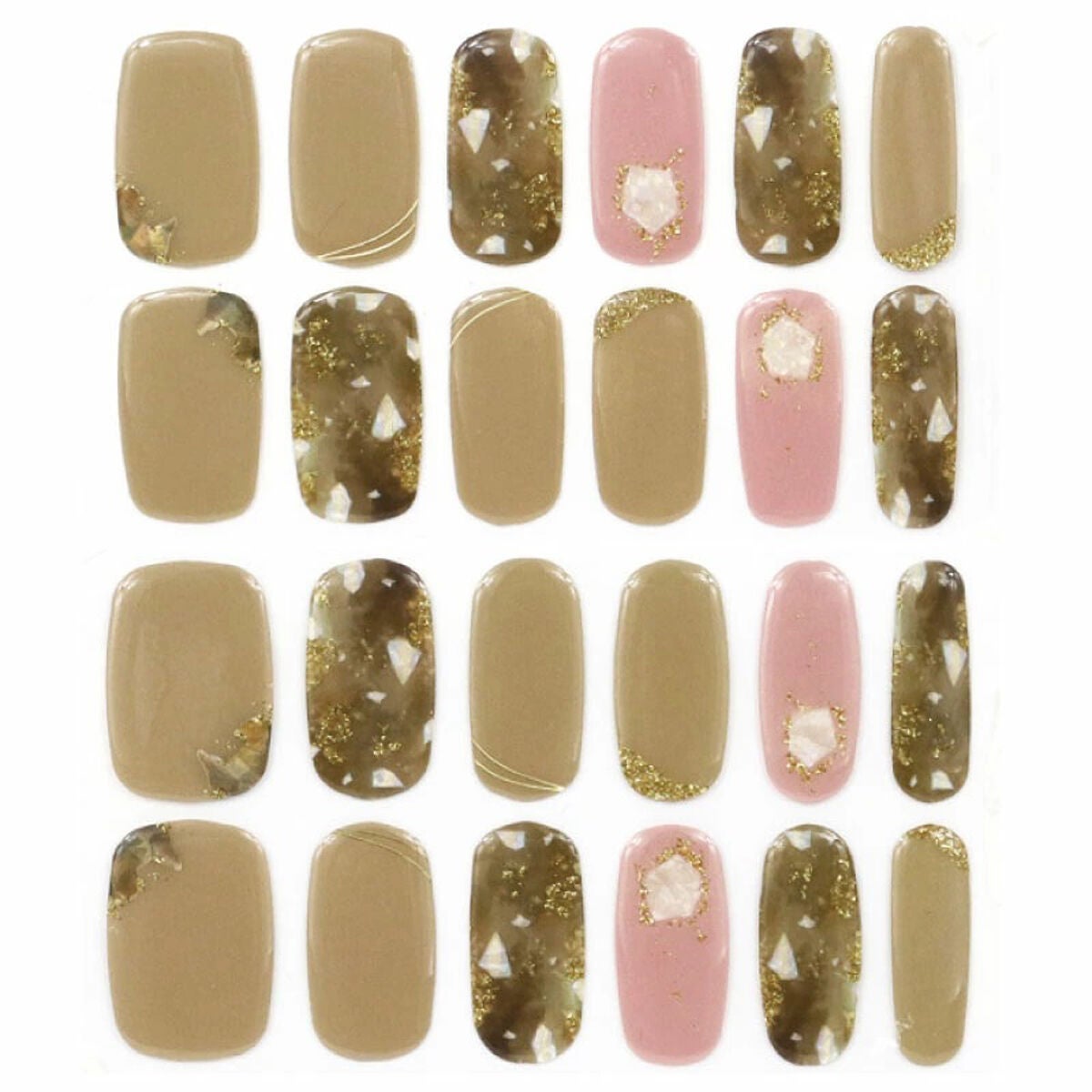 セミキュアジェルネイルシール ハンド用 07 ラファエルキュア