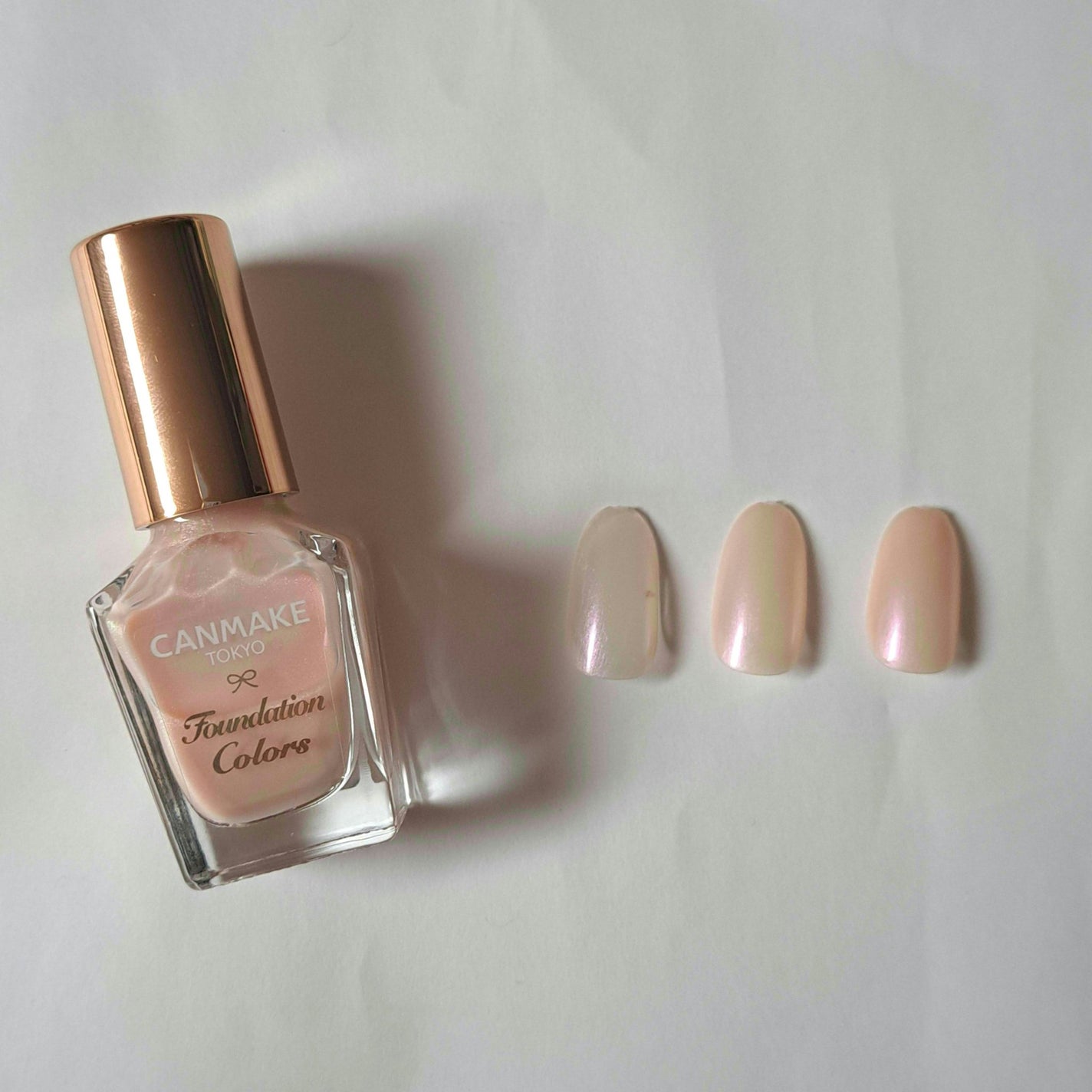 ファンデーションカラーズ/キャンメイク/マニキュアを使ったクチコミ(2枚目)