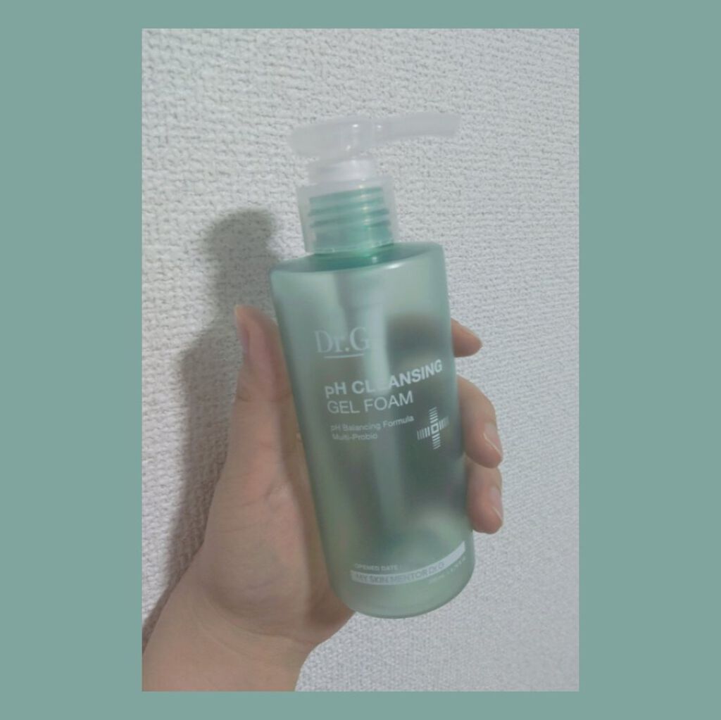 弱酸性クレンジングジェルフォーム/Dr.G/その他洗顔料を使ったクチコミ（1枚目）