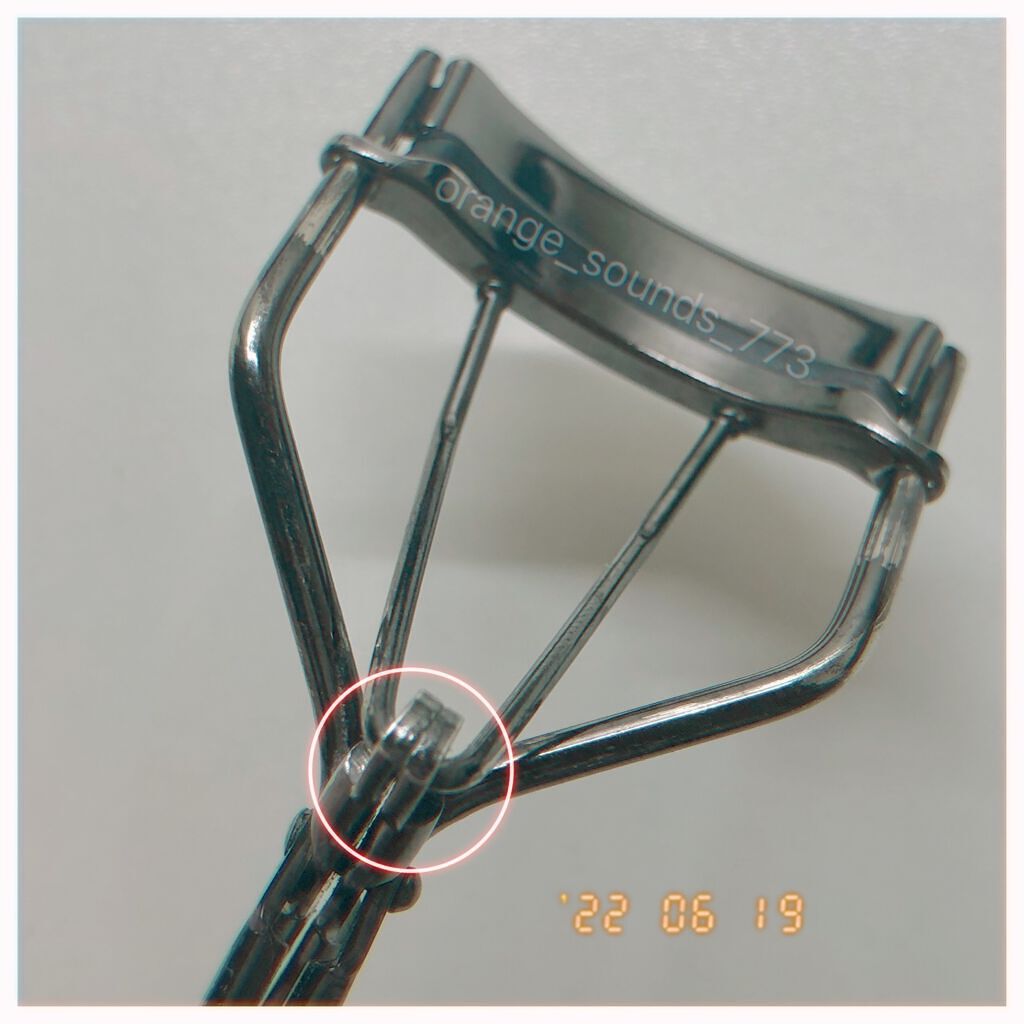 エッジフリー アイラッシュカーラー/マキアージュ/ビューラーを使ったクチコミ(2枚目)