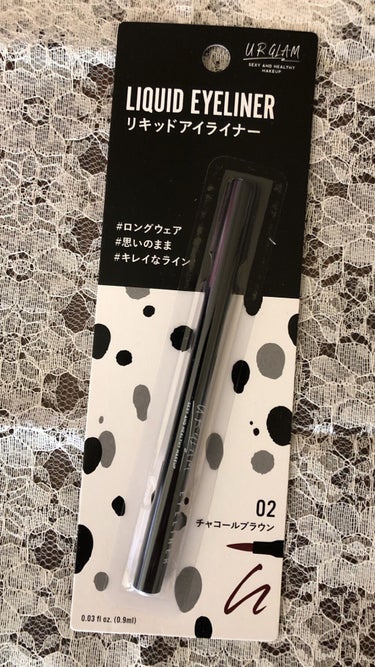 UR GLAM　LIQUID EYELINER/U R GLAM/リキッドアイライナーを使ったクチコミ（1枚目）