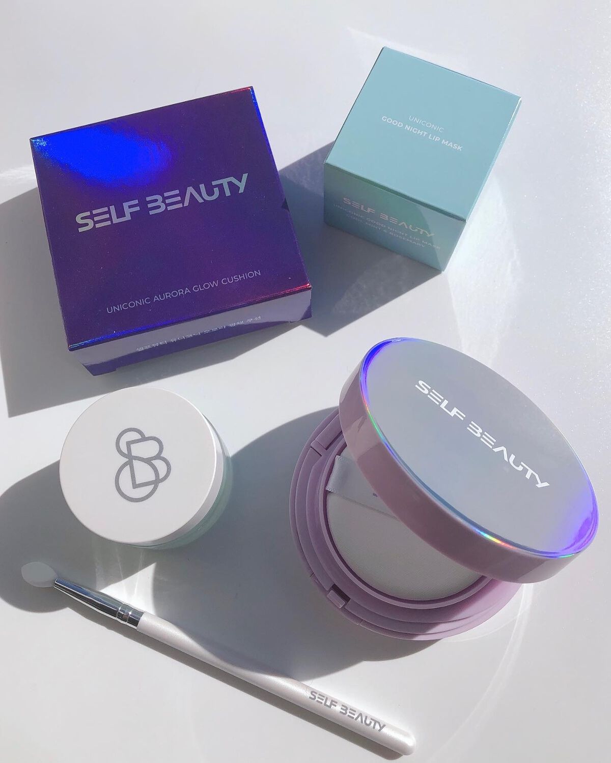 ユニコーングッドナイトリップマスク クールミント＆ローズマリー/SELF BEAUTY/リップマスクを使ったクチコミ（1枚目）