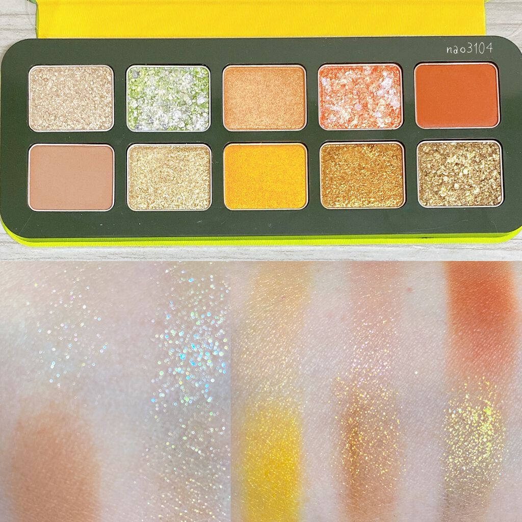 マッチャ ジェノワーズ アイ パレット /shu uemura/アイシャドウパレットを使ったクチコミ(6枚目)