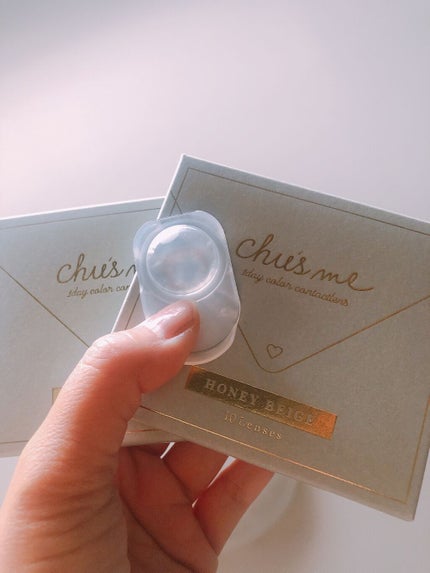 Chu's me 1day/Chu's me/ワンデー(1DAY)カラコンを使ったクチコミ(2枚目)