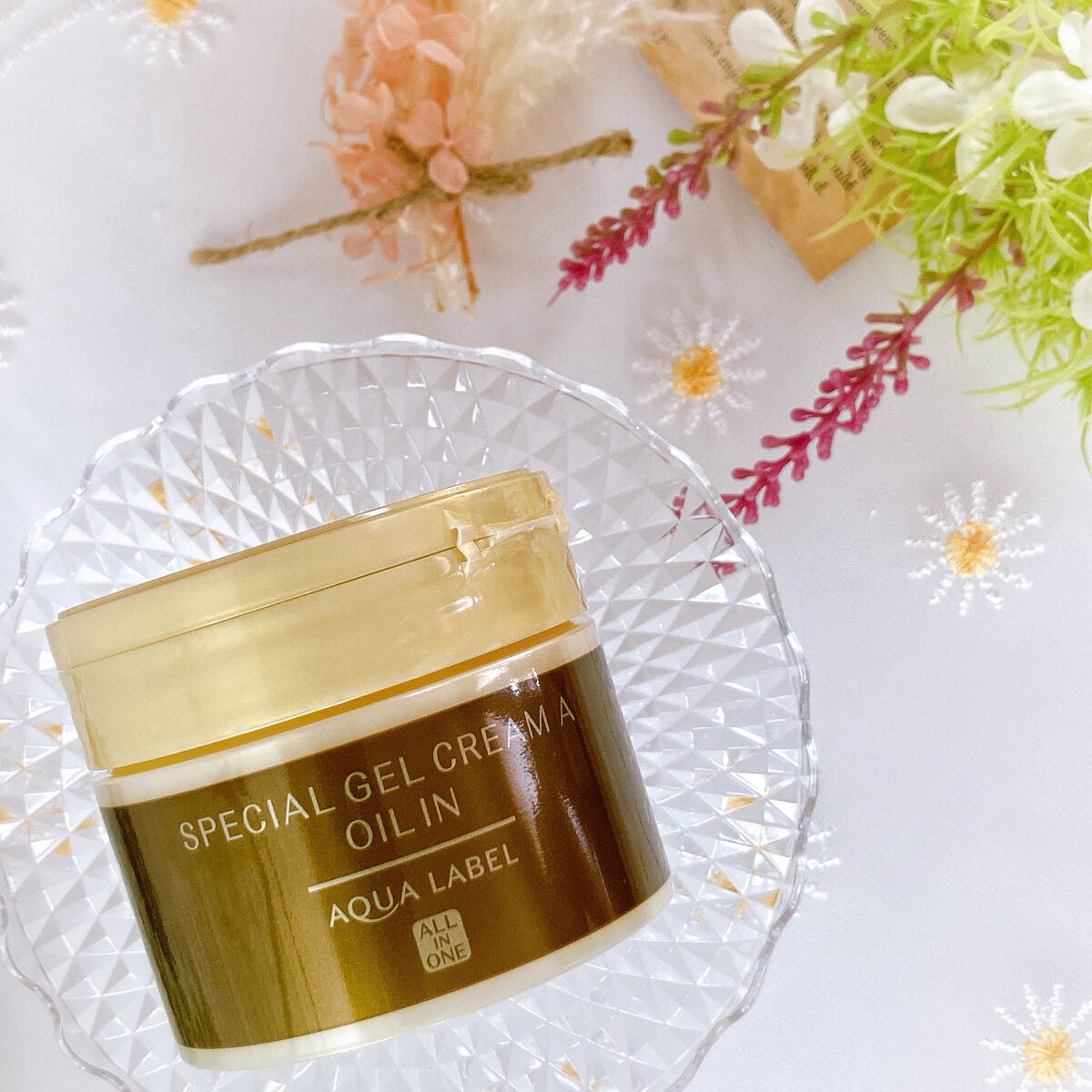 スペシャルジェルクリーム(モイスト)/アクアレーベル/オールインワン化粧品を使ったクチコミ(8枚目)