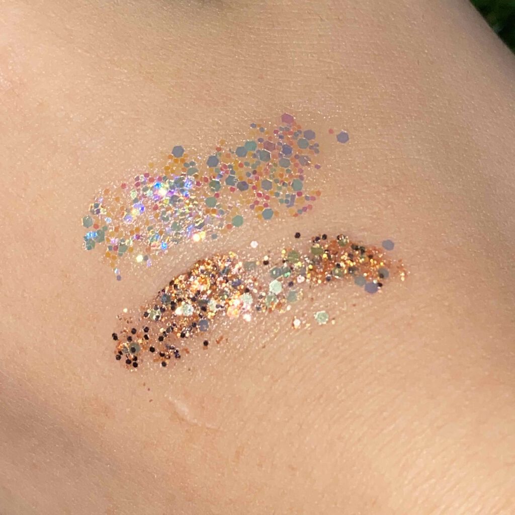 URGLAM GLITTER GEM/U R GLAM/ジェル・クリームチークを使ったクチコミ(3枚目)