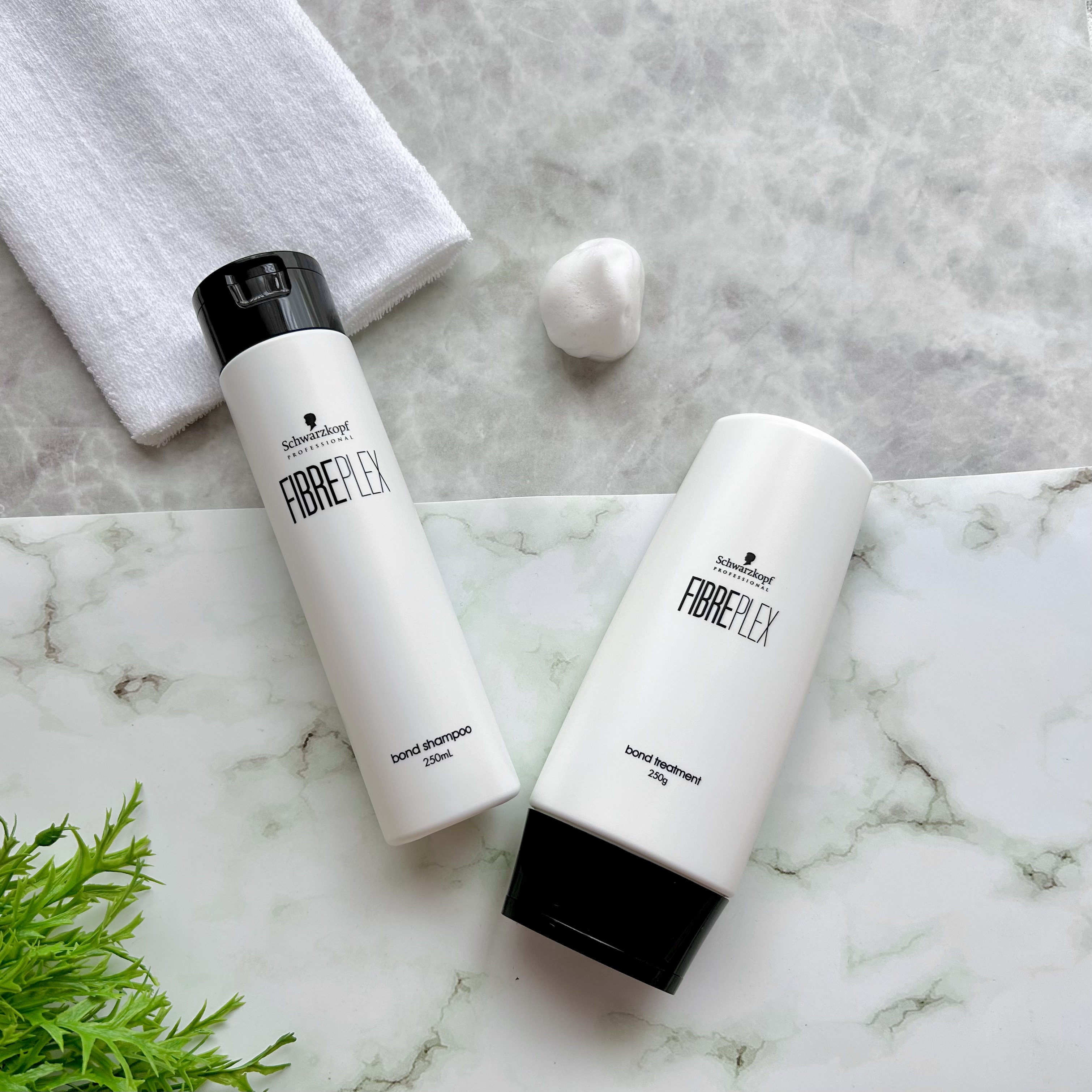 ファイバープレックス ボンド シャンプー/ボンド トリートメント/シュワルツコフ プロフェッショナル/サロンシャンプーを使ったクチコミ（1枚目）