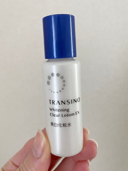 薬用ホワイトニングクリアローションEX/トランシーノ/化粧水を使ったクチコミ(1枚目)