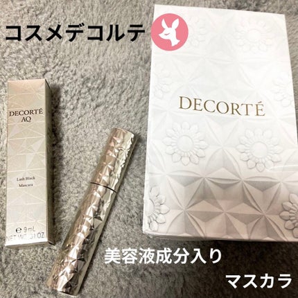 AQ ラッシュブラック/DECORTÉ/マスカラを使ったクチコミ(1枚目)
