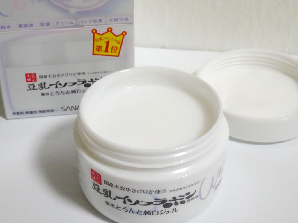 とろんと濃ジェル 薬用美白 N/なめらか本舗/オールインワン化粧品を使ったクチコミ（2枚目）