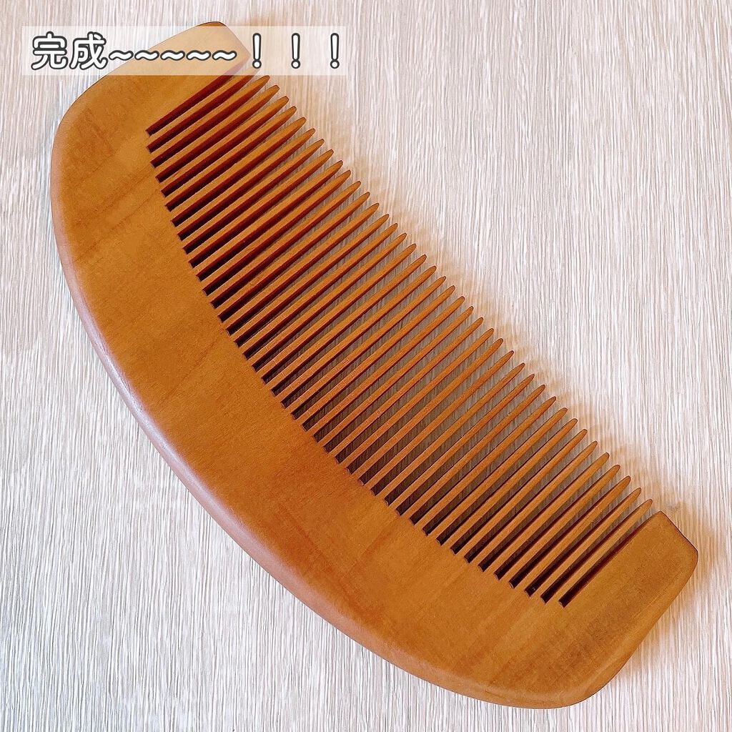 桃の木櫛/DAISO/ヘアコームを使ったクチコミ(9枚目)