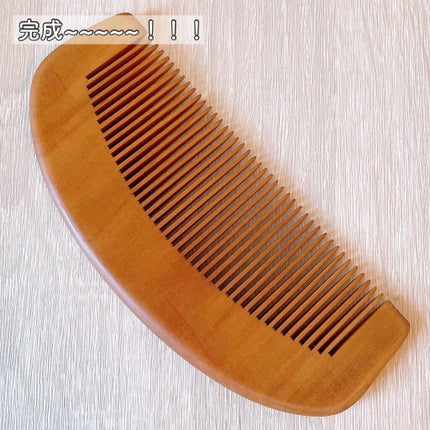 桃の木櫛/DAISO/ヘアコームを使ったクチコミ(9枚目)